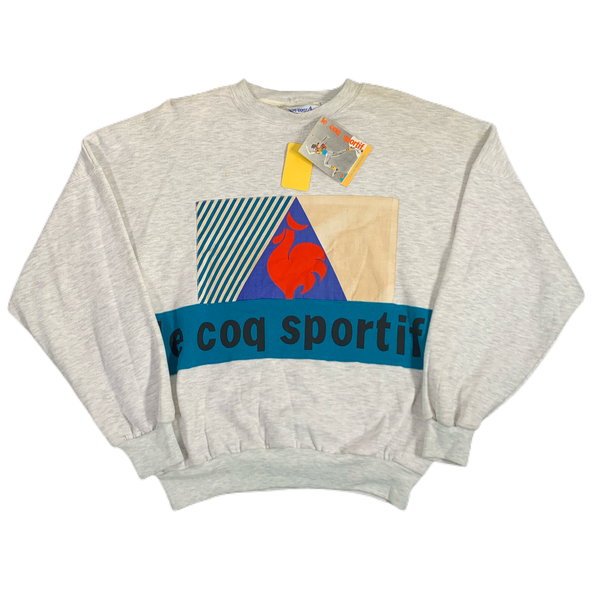 Vintage Le Coq Sportif “Color Block” Crewneck Sweatshirt - jointcustodydc