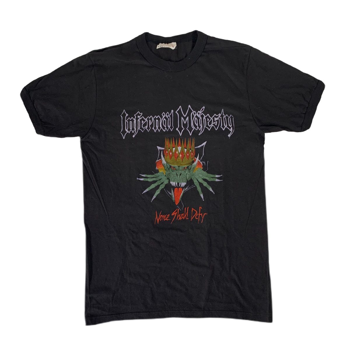 Vintage Infernäl Mäjesty &quot;None Shall Defy&quot; T-Shirt
