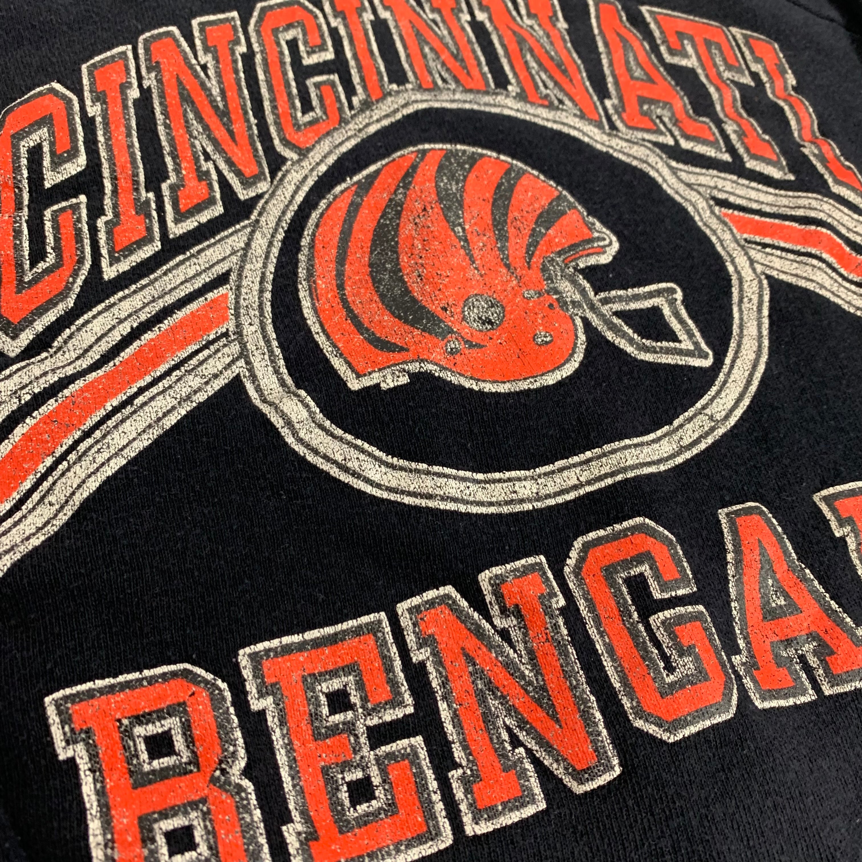 Vintage Cincinnati Bengals 'Trench' Raglan Sweatshirt