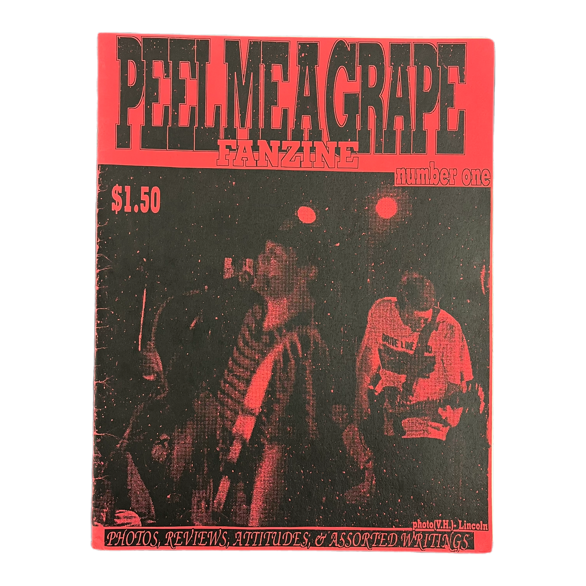 Vintage Peel Me A Grape Fanzine &quot;Issue #1&quot;