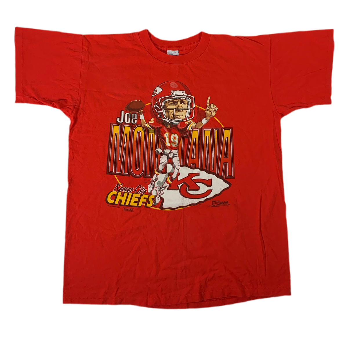 Vintage Kansas City Chiefs “Joe Montana” T-Shirt - jointcustodydc