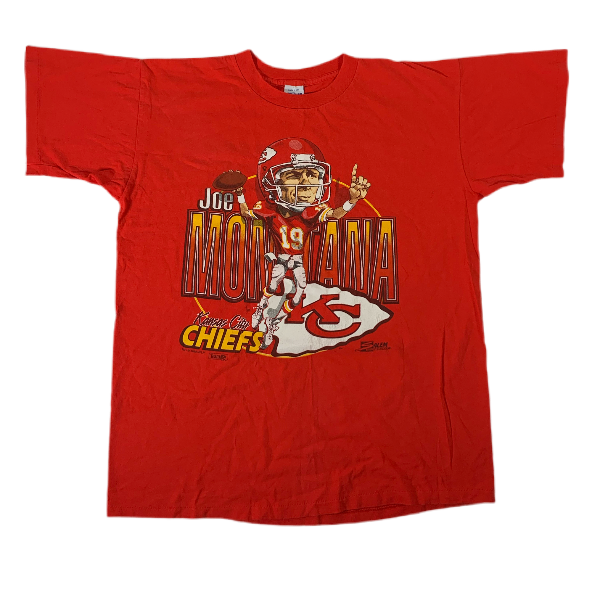 Vintage Kansas City Chiefs “Joe Montana” T-Shirt - jointcustodydc
