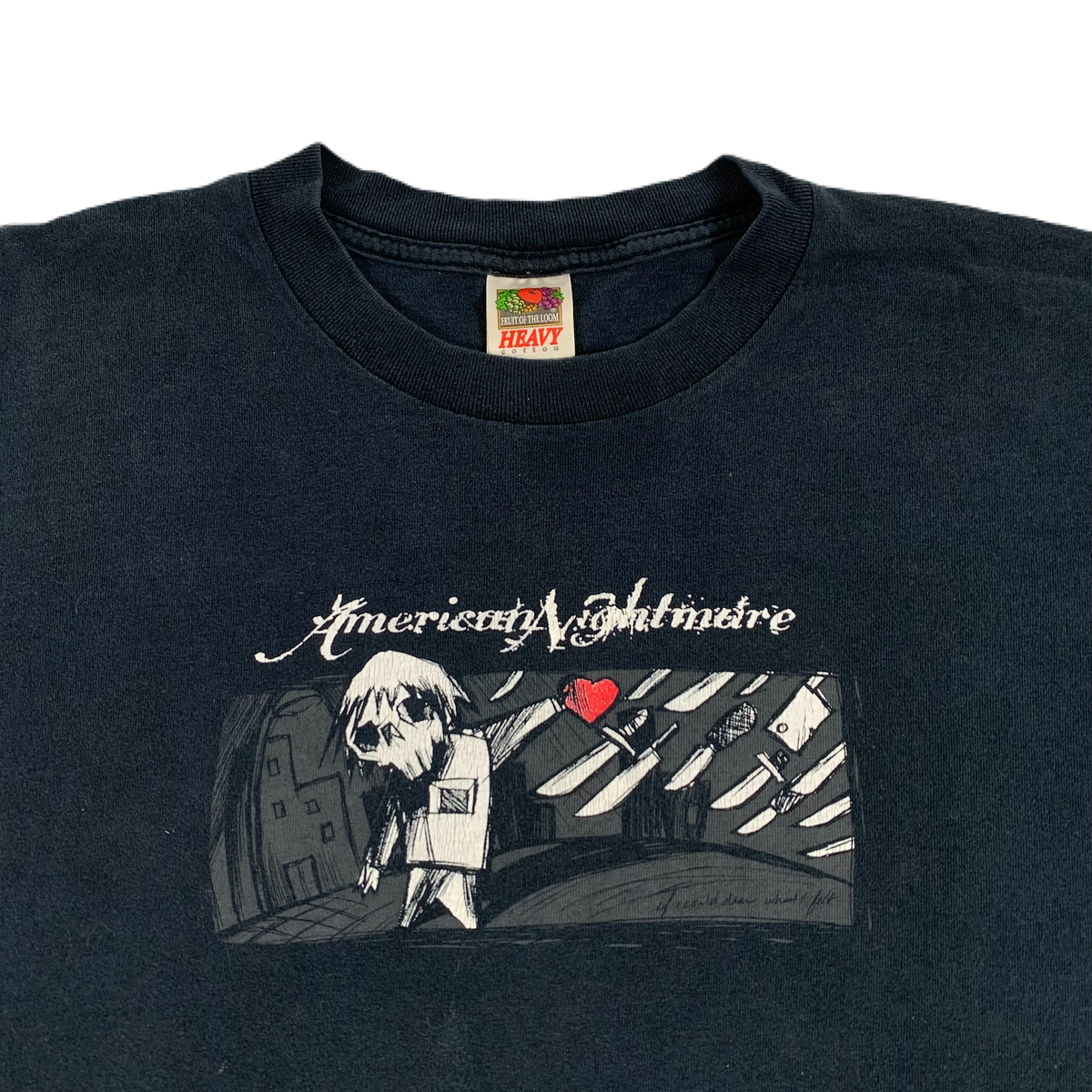 Vintage American Nightmare &quot;If I Could Draw What I Felt&quot; T-Shirt