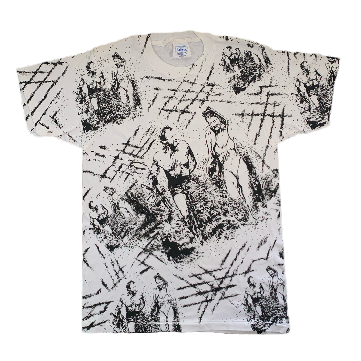Vintage Beach Joggers &quot;All Over Print&quot; T-Shirt - jointcustodydc
