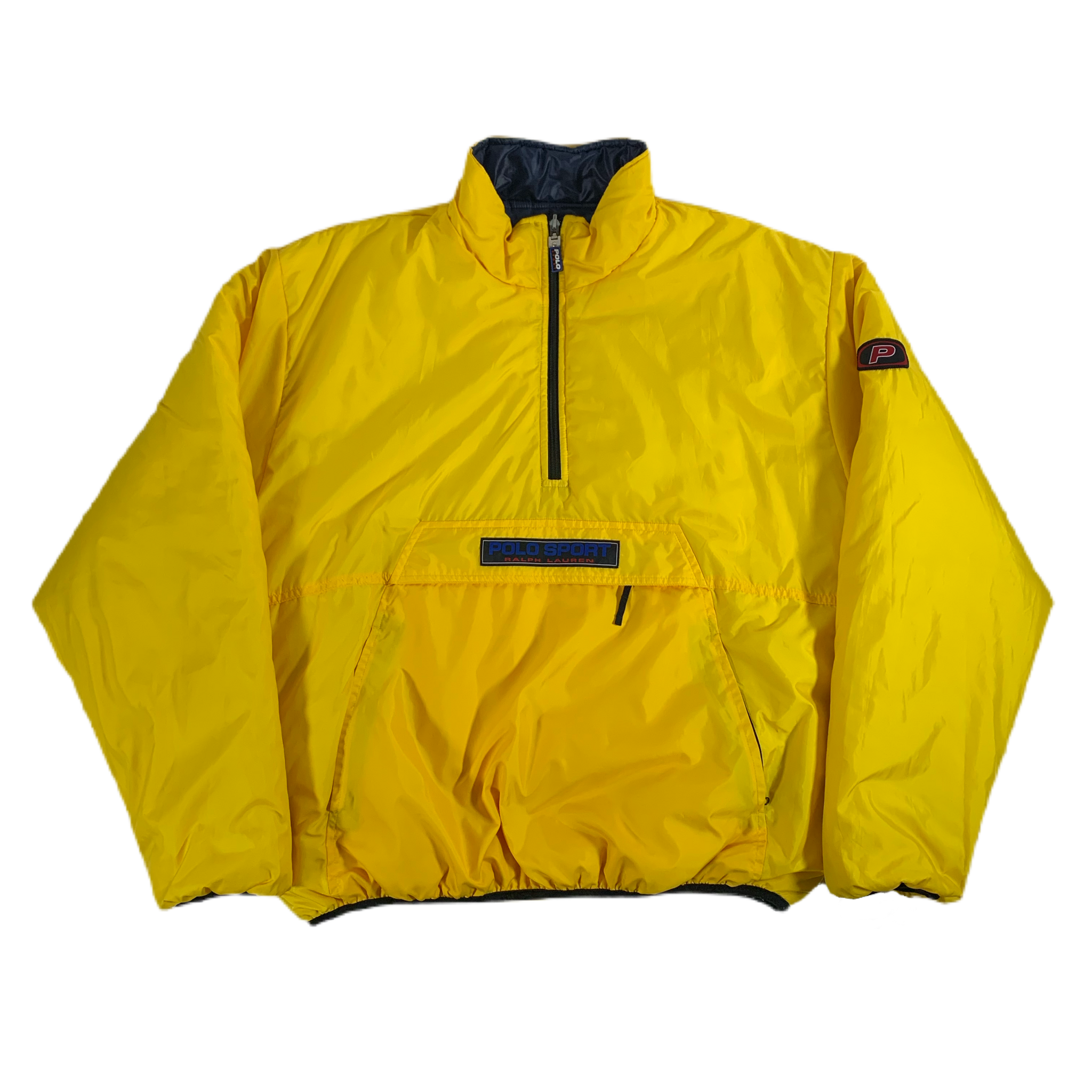 Vintage Polo Sport Reversible Puffy Half Zip jointcustodydc