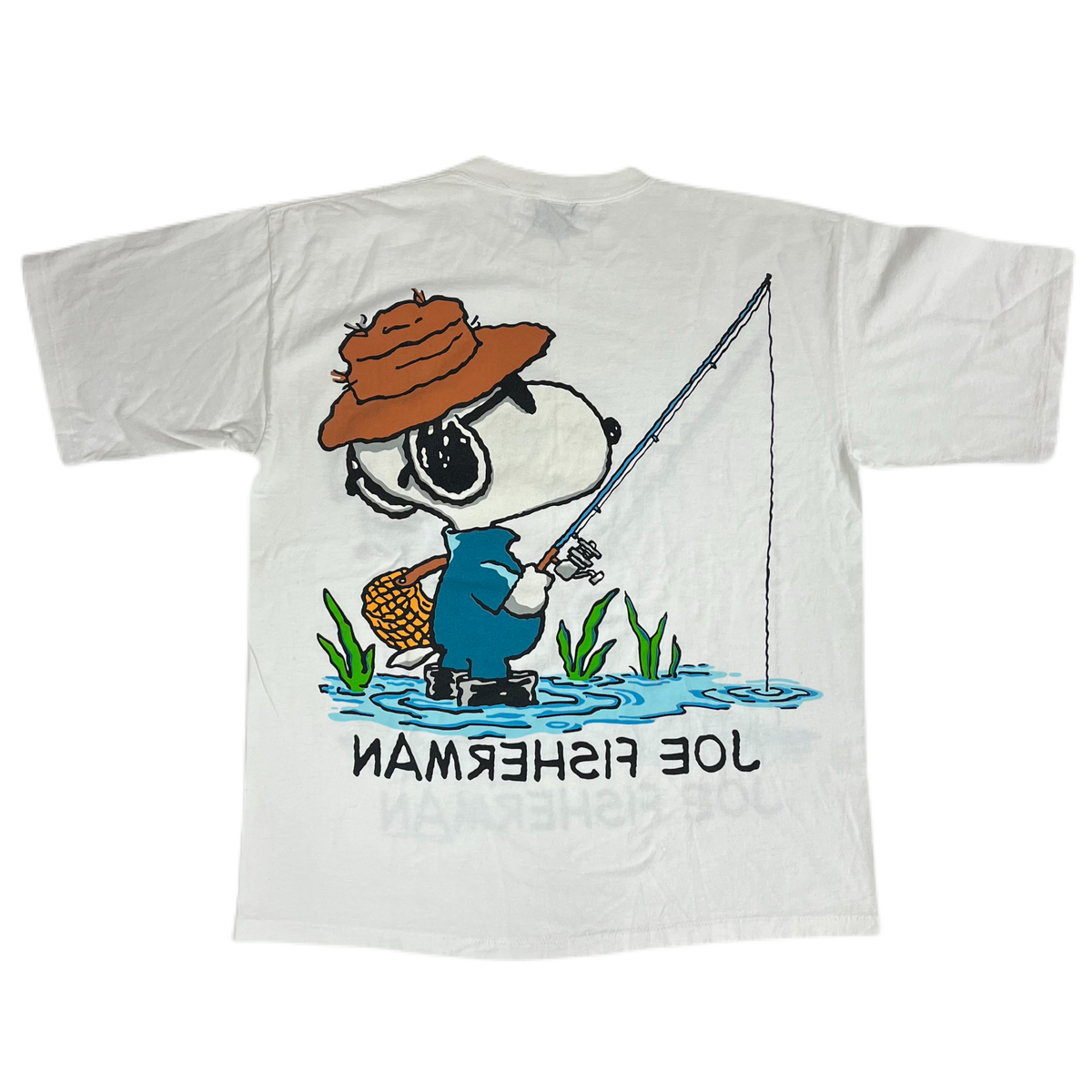 Vintage Peanuts &quot;Joe Fisherman&quot; Snoopy T-Shirt