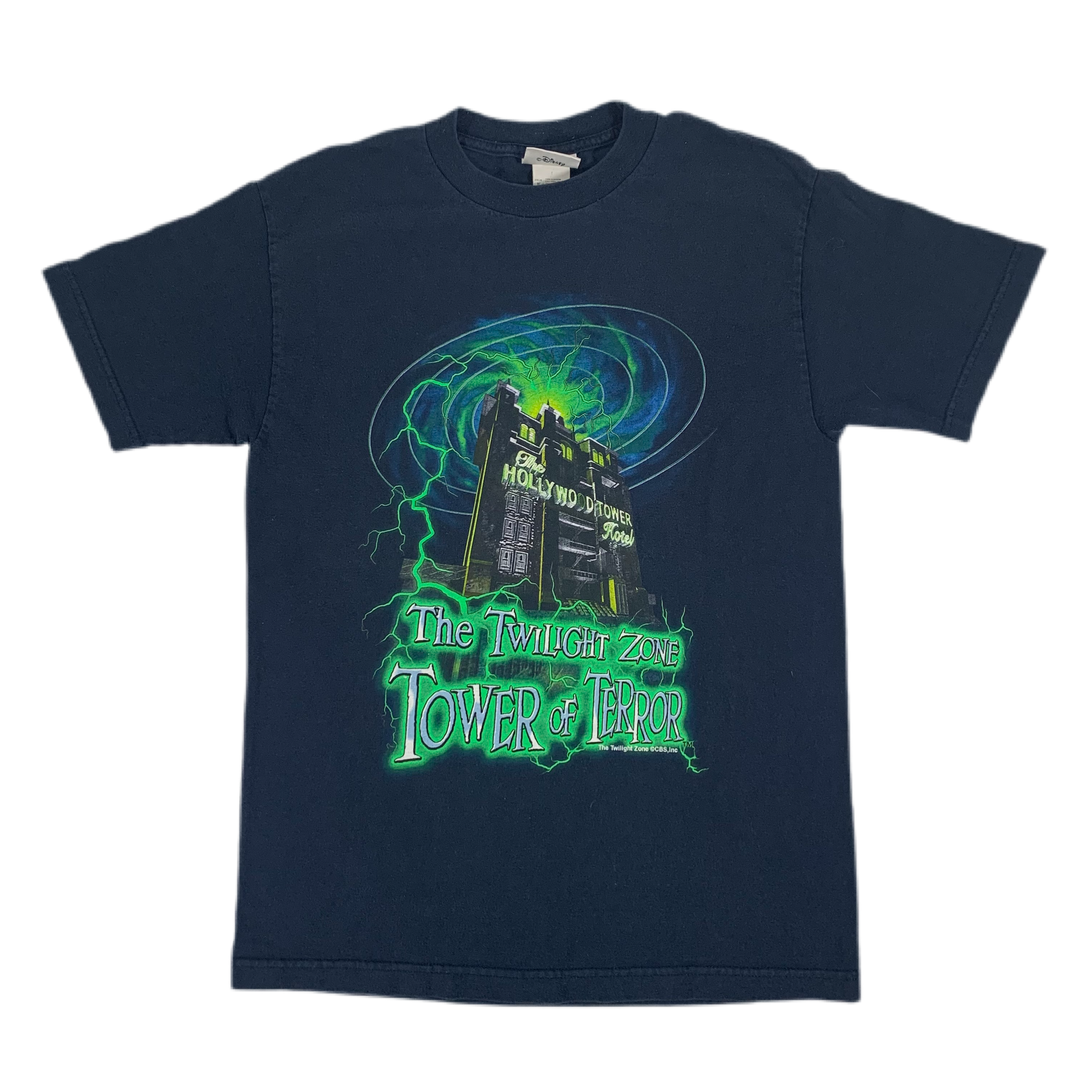 タワーオブテラー Tower Of Terror Tシャツ Vintage Disney The Twilight Zone