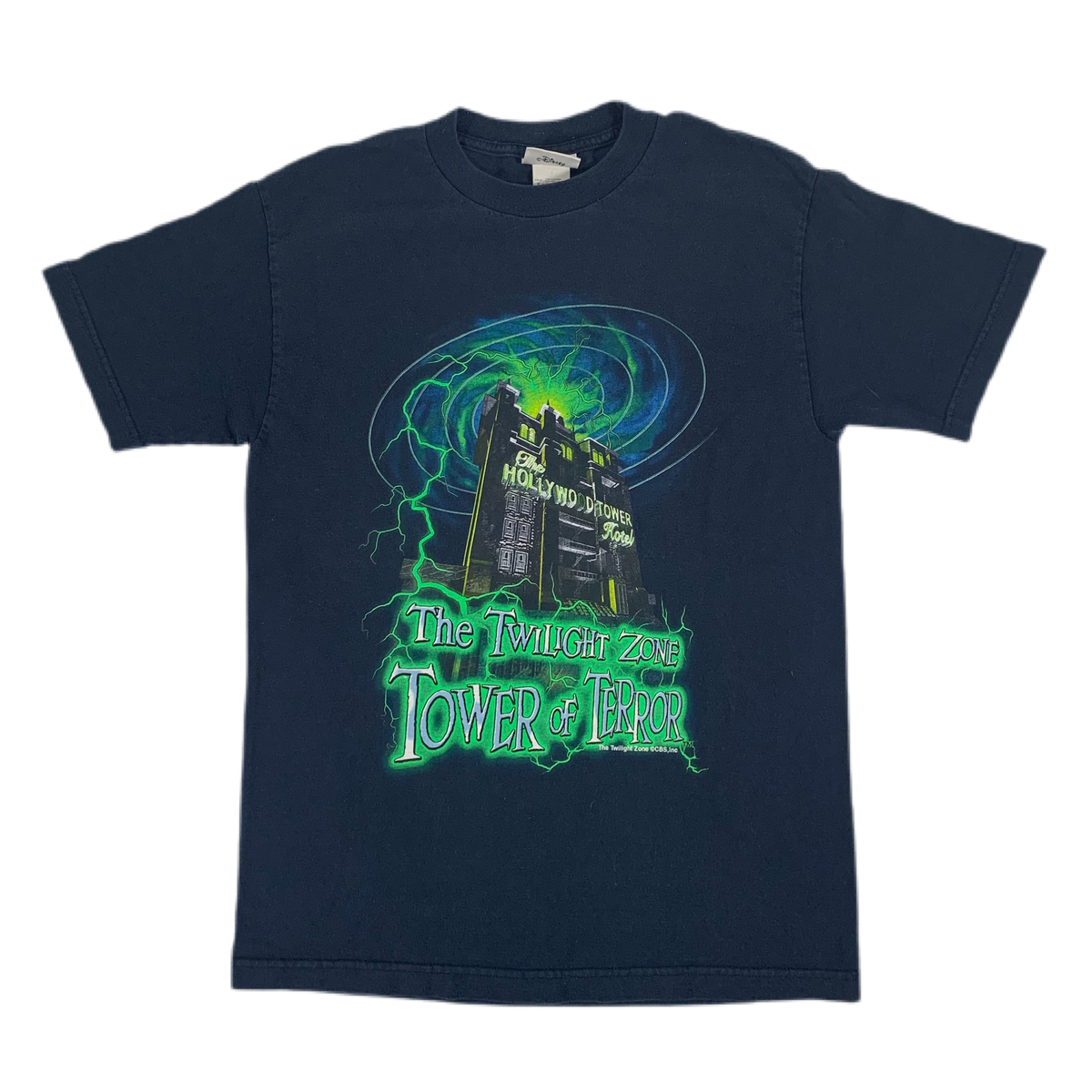Vintage Disney The Twilight Zone &quot;Tower Of Terror&quot; T-Shirt