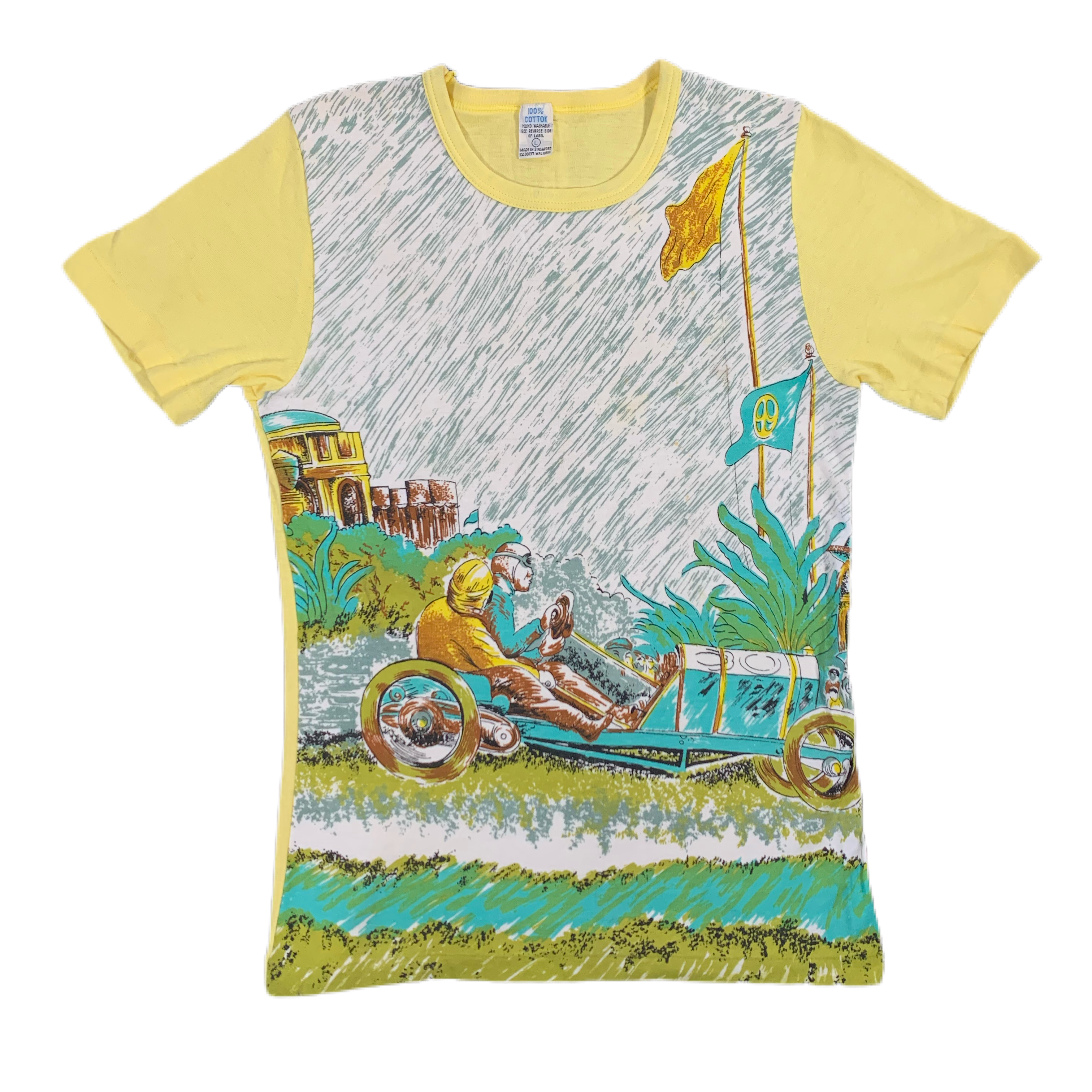 Vintage Race Car “All Over” Print T-Shirt - jointcustodydc