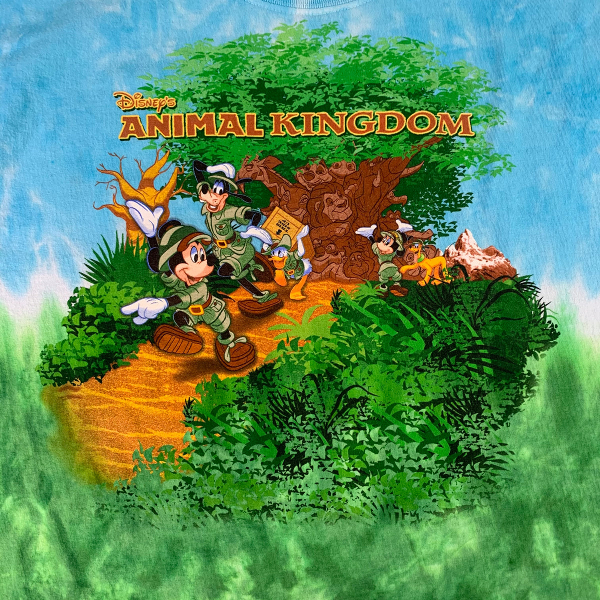 Vintage Disney&#39;s Animal Kingdom &quot;Theme Park&quot; T-Shirt