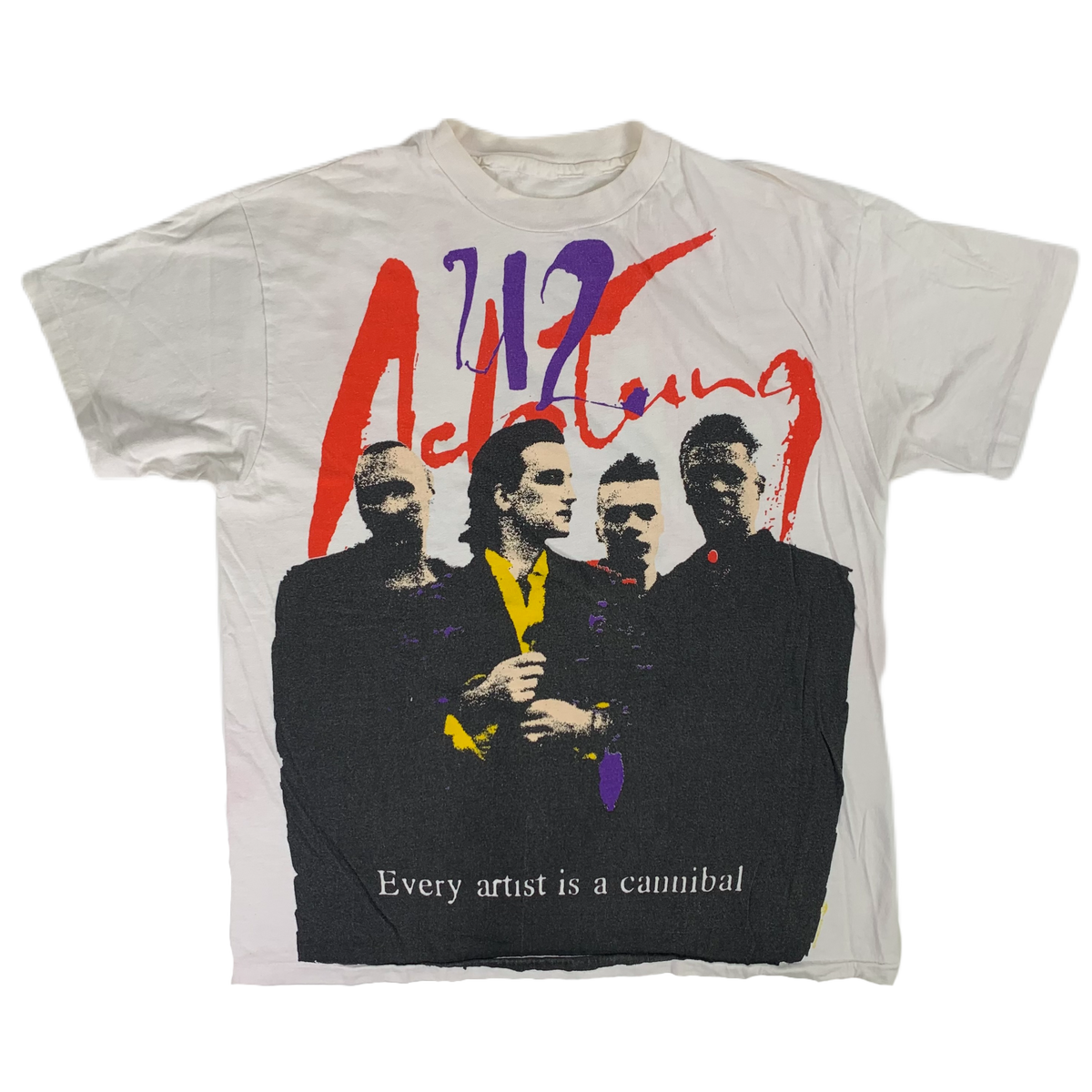 Vintage U2 &quot;Achtung Baby&quot; Zoo TV T-Shirt