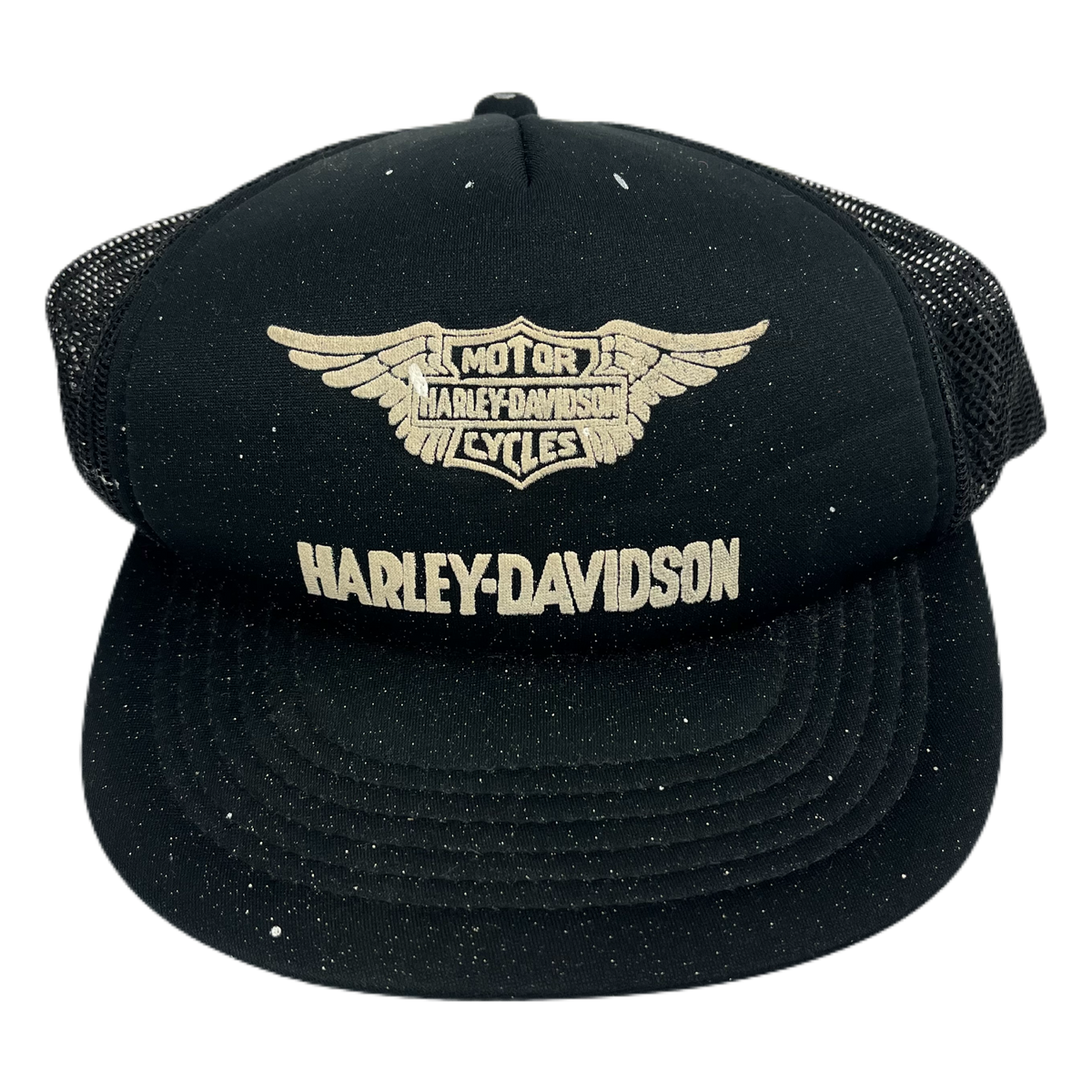 Vintage Harley-Davidson Motorcycles &quot;Puffy Ink&quot; Truck Hat