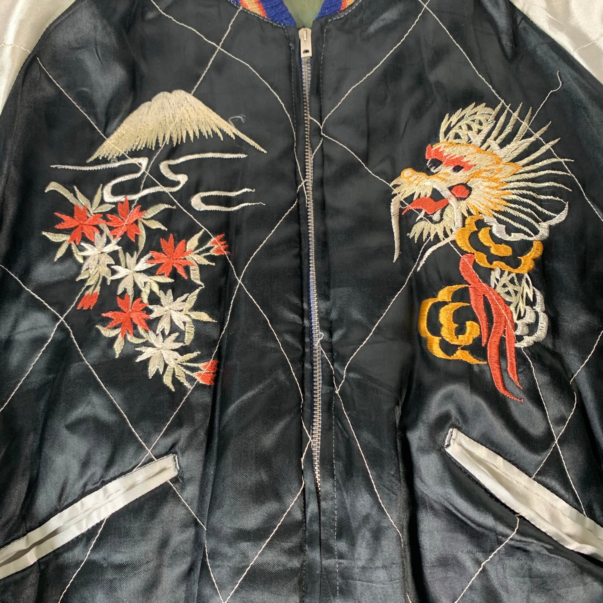 Polo satin shop souvenir jacket