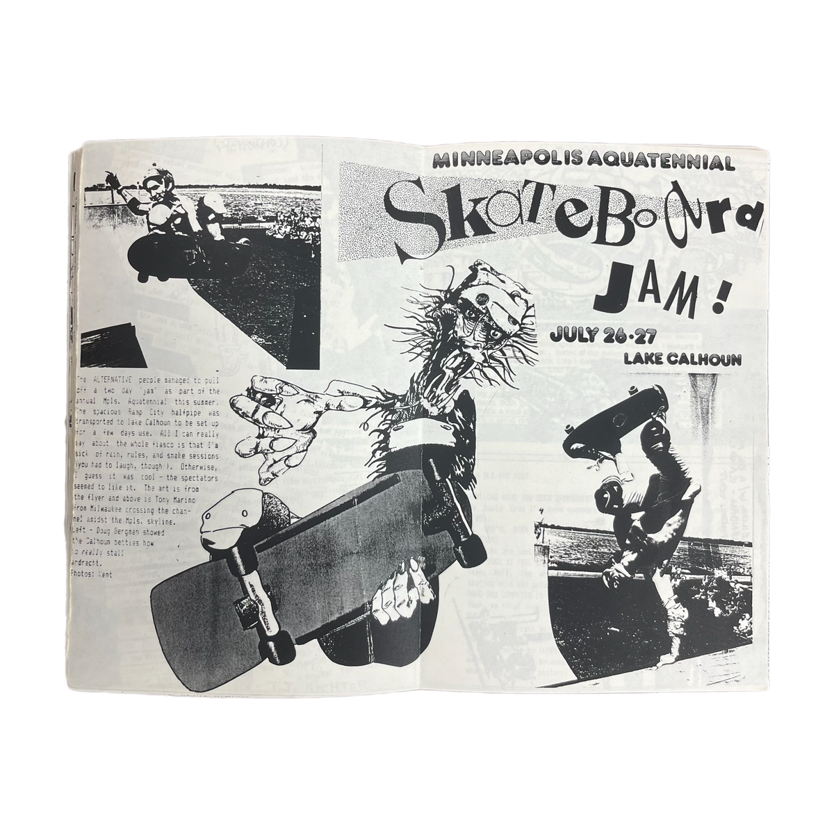 Vintage Rip The Lip #2 &quot;Minnesota&quot; Skate Zine