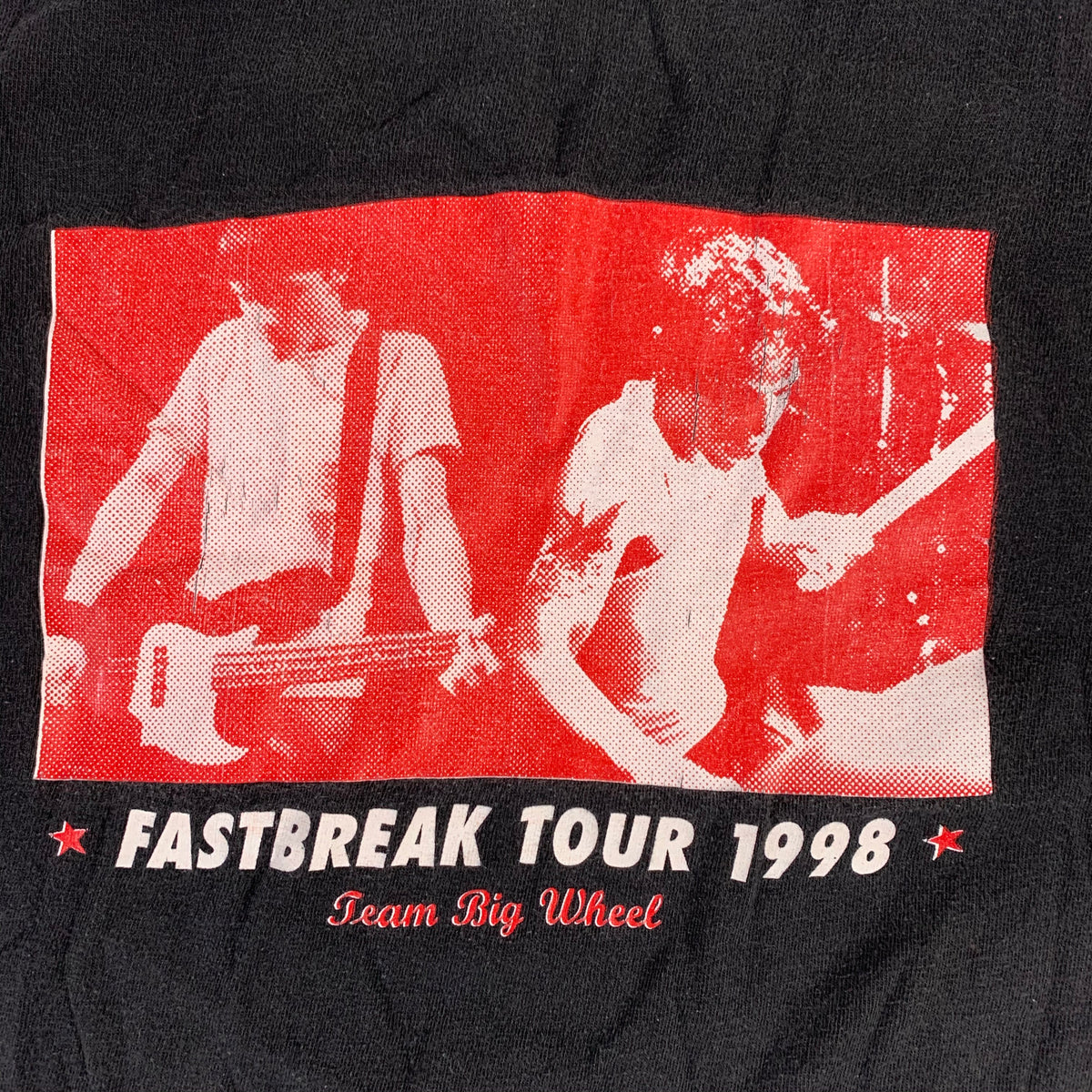 Vintage Fastbreak &quot;Team Big Wheel&quot; T-Shirt