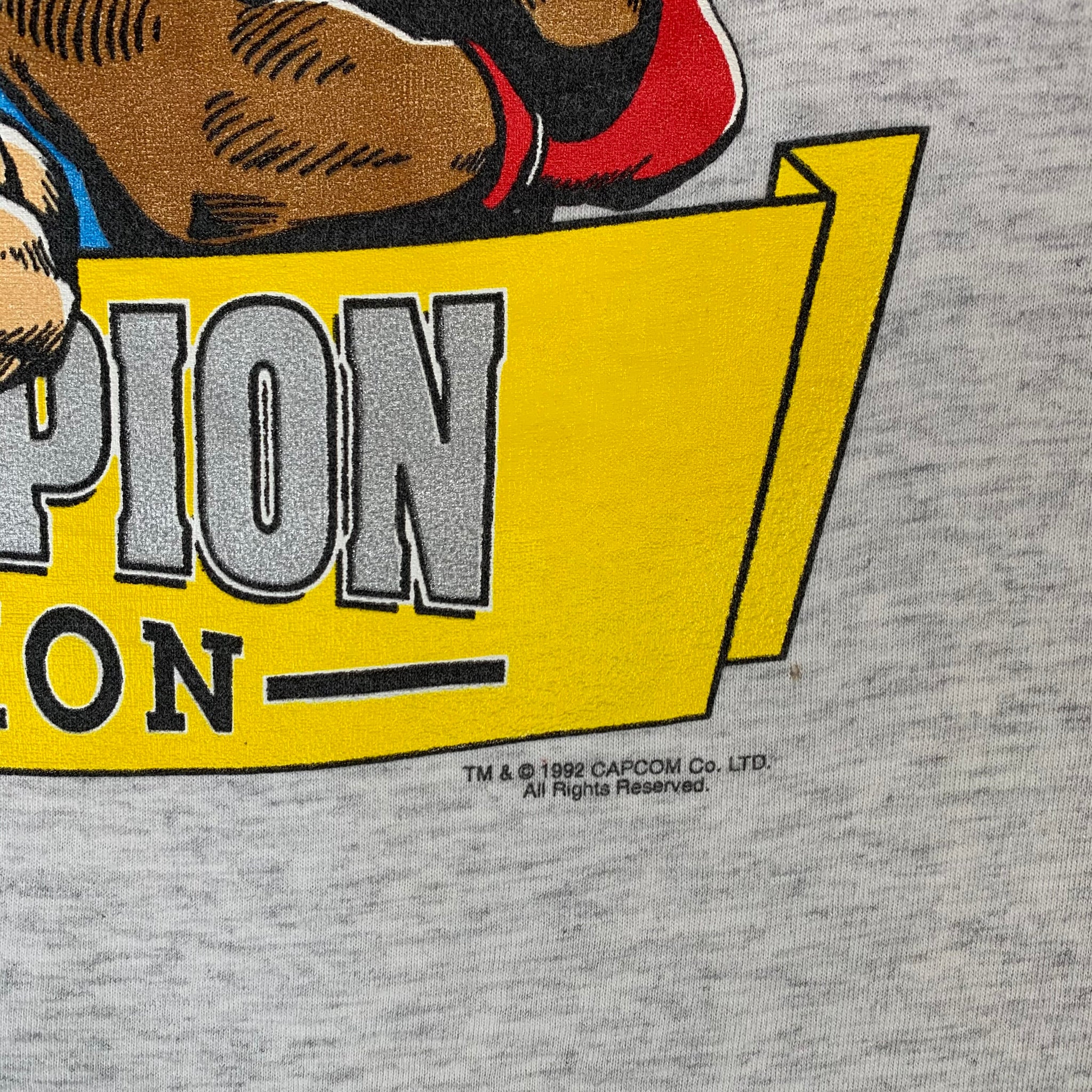 Vintage Street Fighter II "Capcom" Champion Edition T-Shirt ...