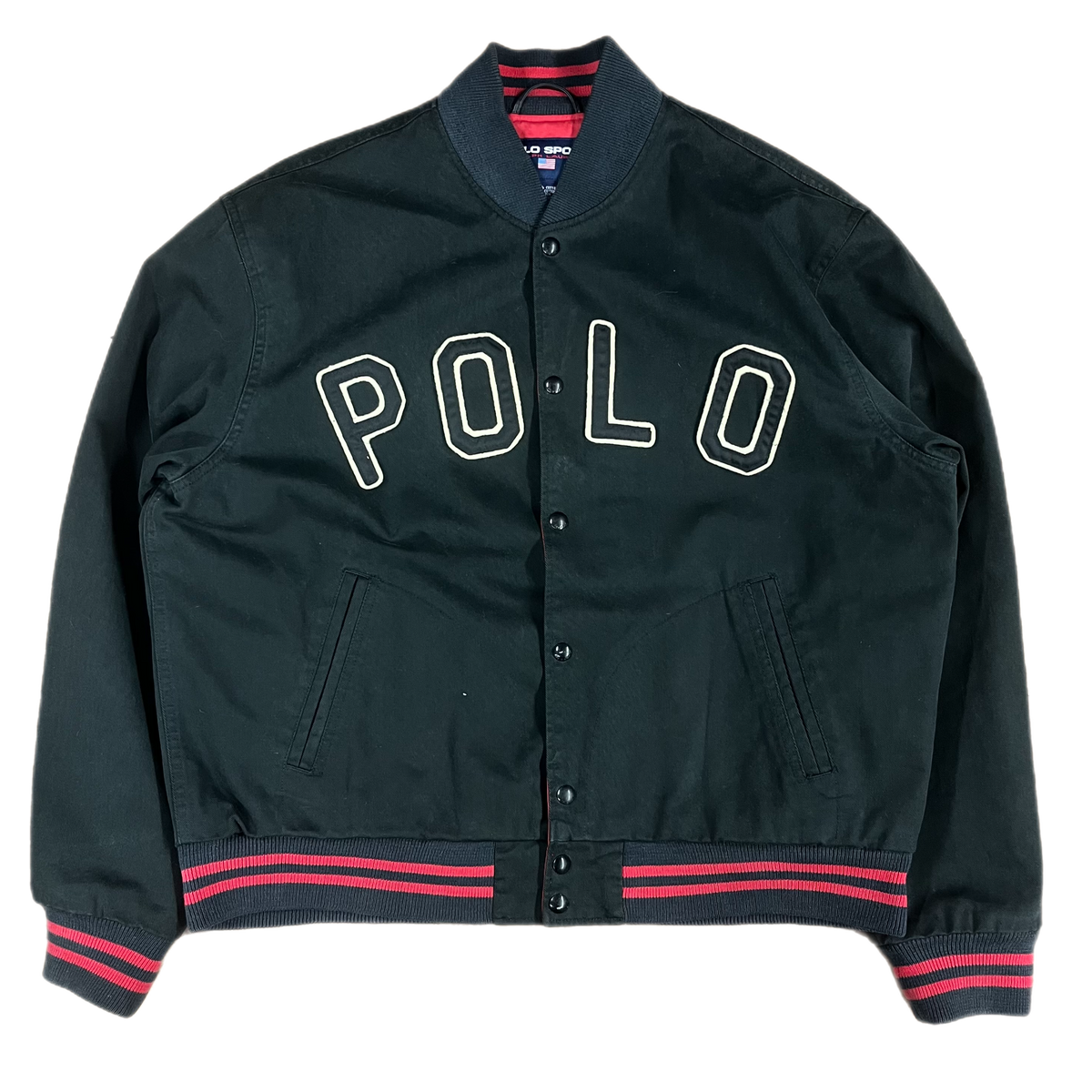 Vintage Polo Sport &quot;Tiger Head&quot; Canvas Jacket