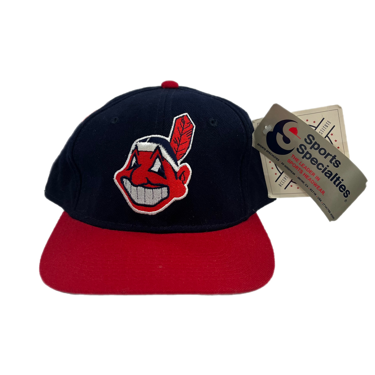 Vintage Cleveland Indians &quot;Sports Specialties&quot; Fitted Hat