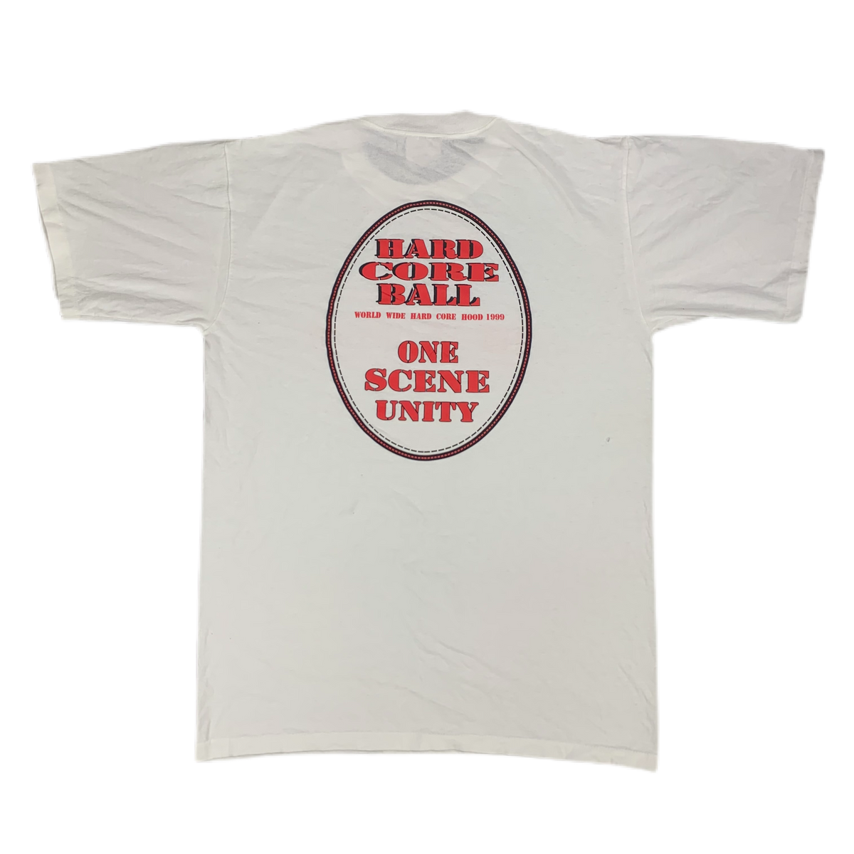 Vintage Hard Core Ball &quot;One Scene Unity&quot; T-Shirt