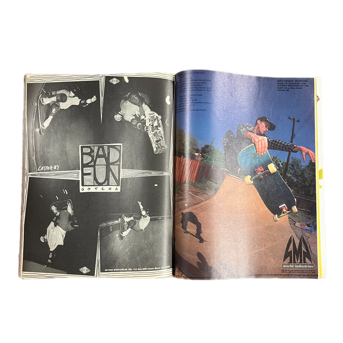 Vintage Thrasher Magazine &quot;Ron Allen&quot; July Issue