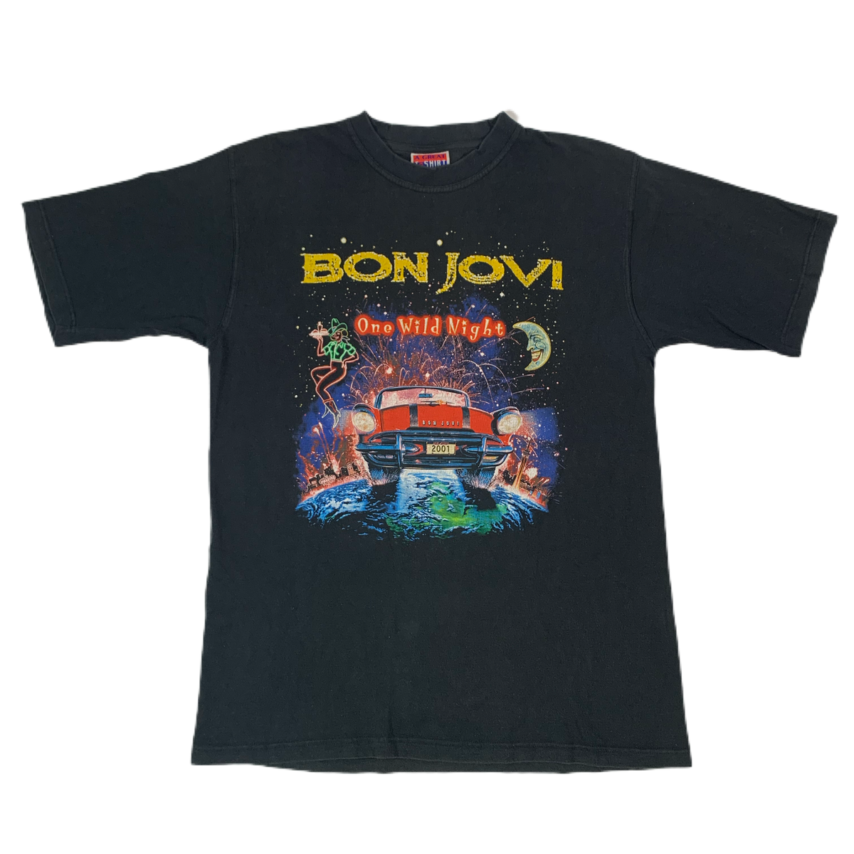 Vintage Bon Jovi “One Wild Night” T-Shirt - jointcustodydc