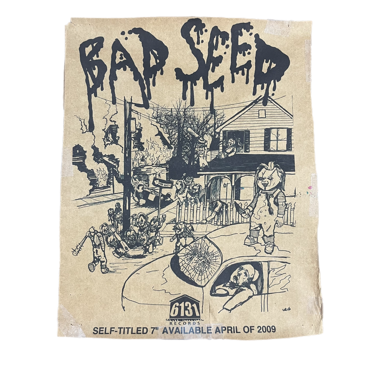 Bad Seed &quot;Self-Titled&quot; Paper Bag Promo Poster