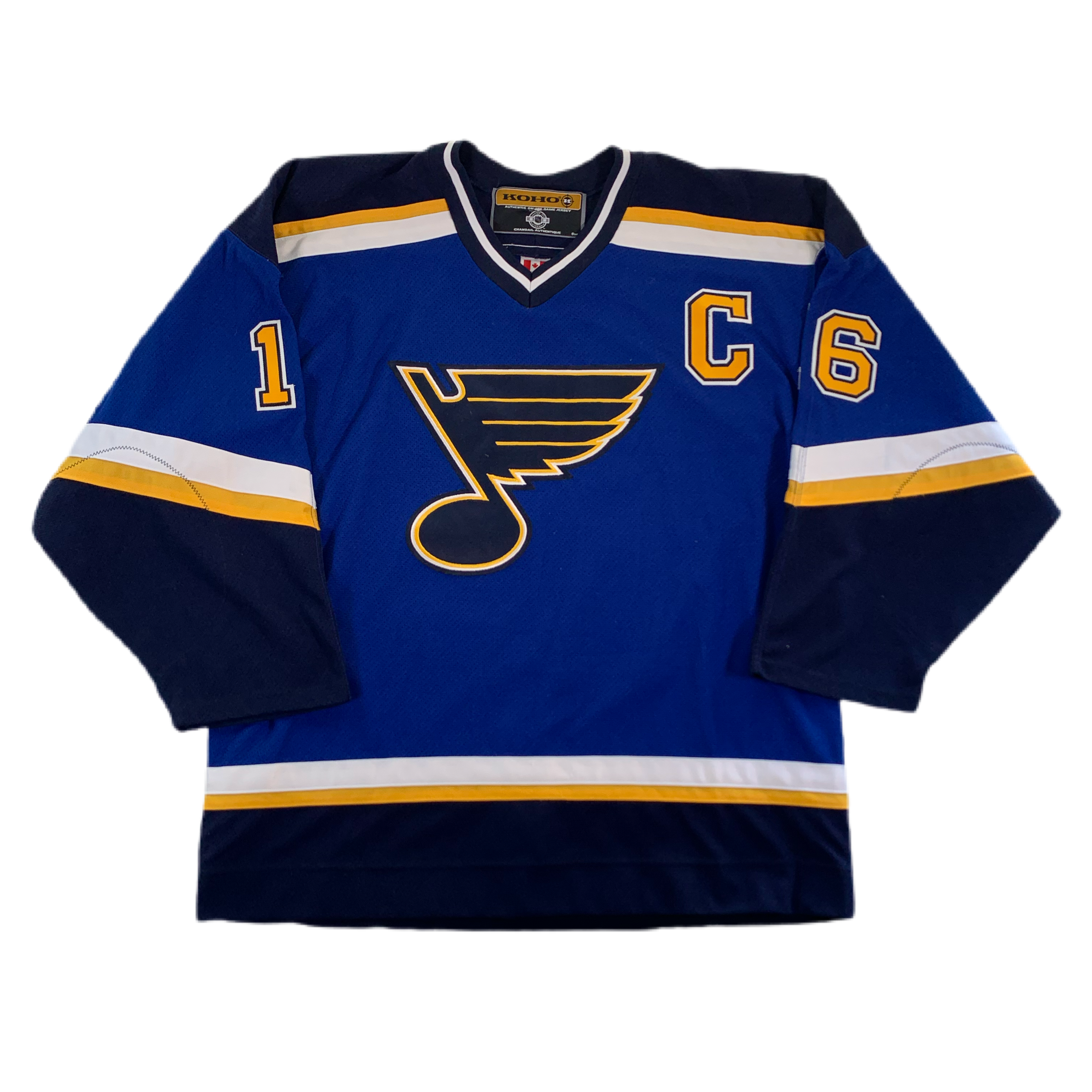 Vintage hot sale blues jersey