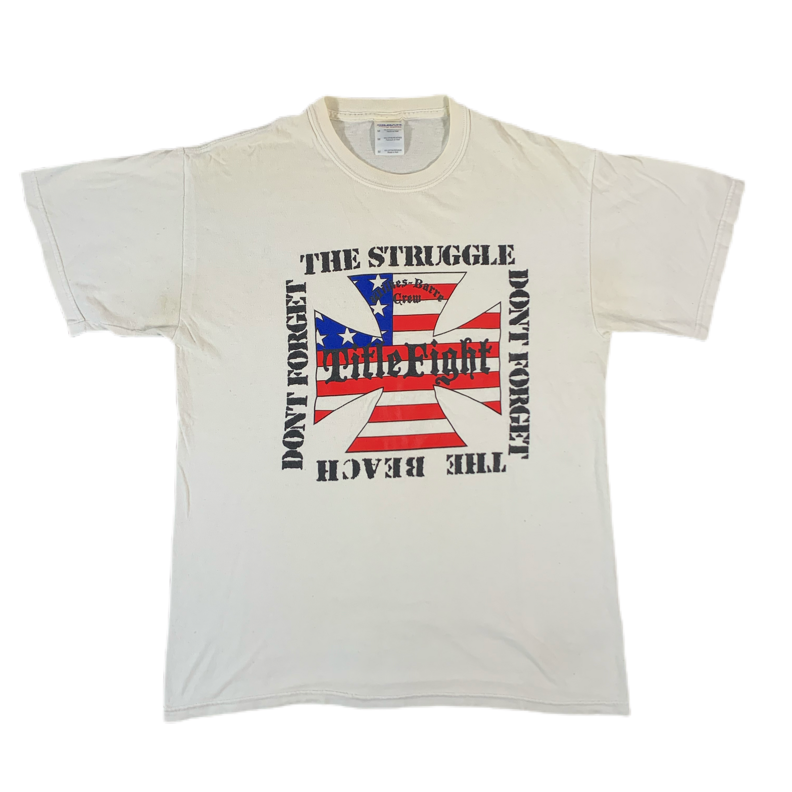 Vintage Title Fight "Warzone" T-Shirt - jointcustodydc