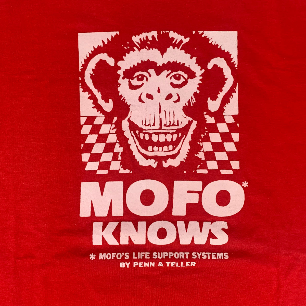 Vintage Penn &amp; Teller &quot;Mofo Knows&quot; T-Shirt