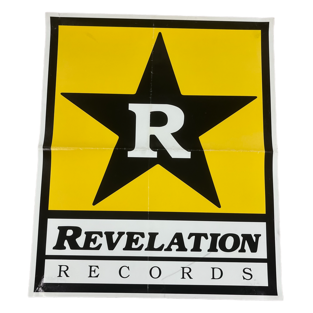 Vintage Revelation Records &quot;Rev Star&quot; Poster