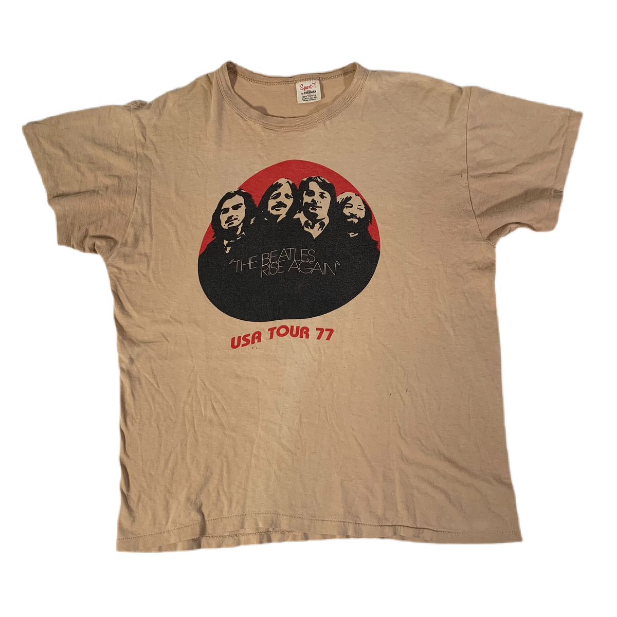 Vintage The Beatles &quot;Rise Again &#39;77&quot; T-Shirt
