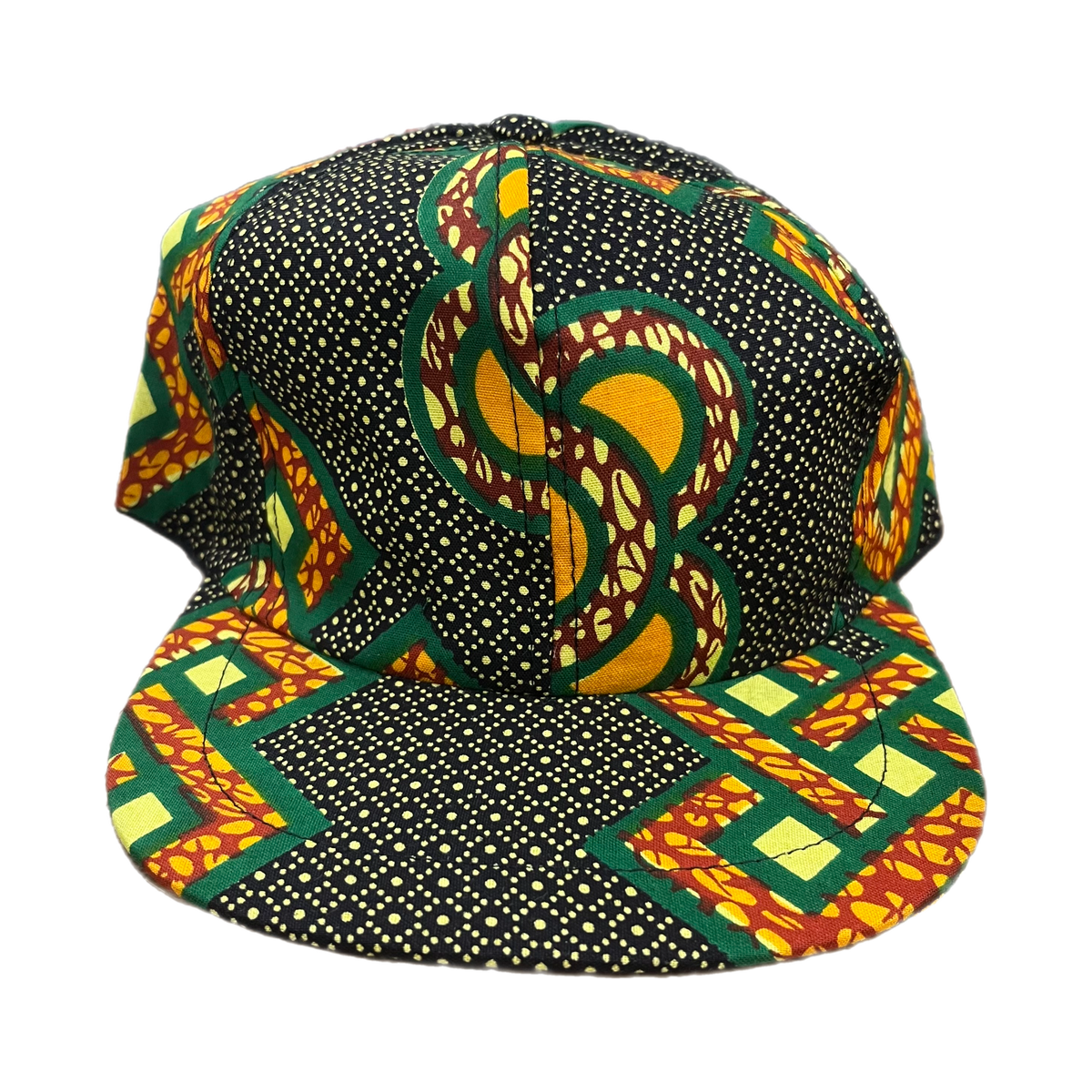 Vintage Afrocentric Pattern Snapback