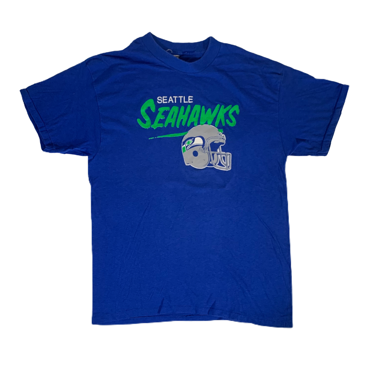 Vintage Seattle Seahawks &quot;Helmet&quot; T-Shirt