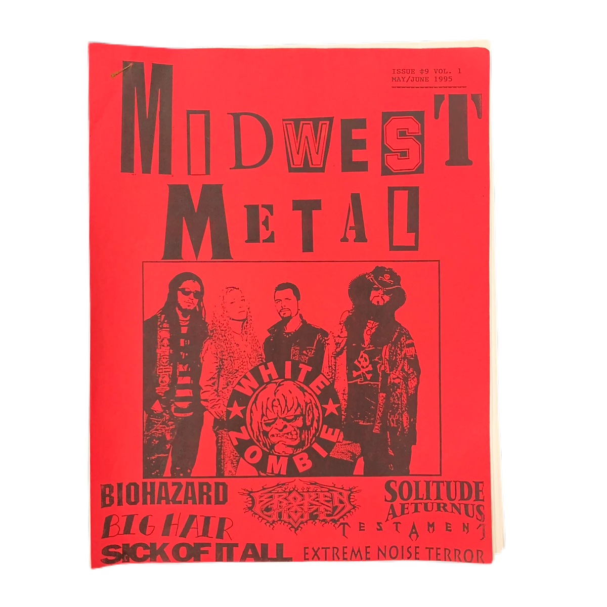 Vintage Midwest Metal Fanzine &quot;Issue 9&quot;