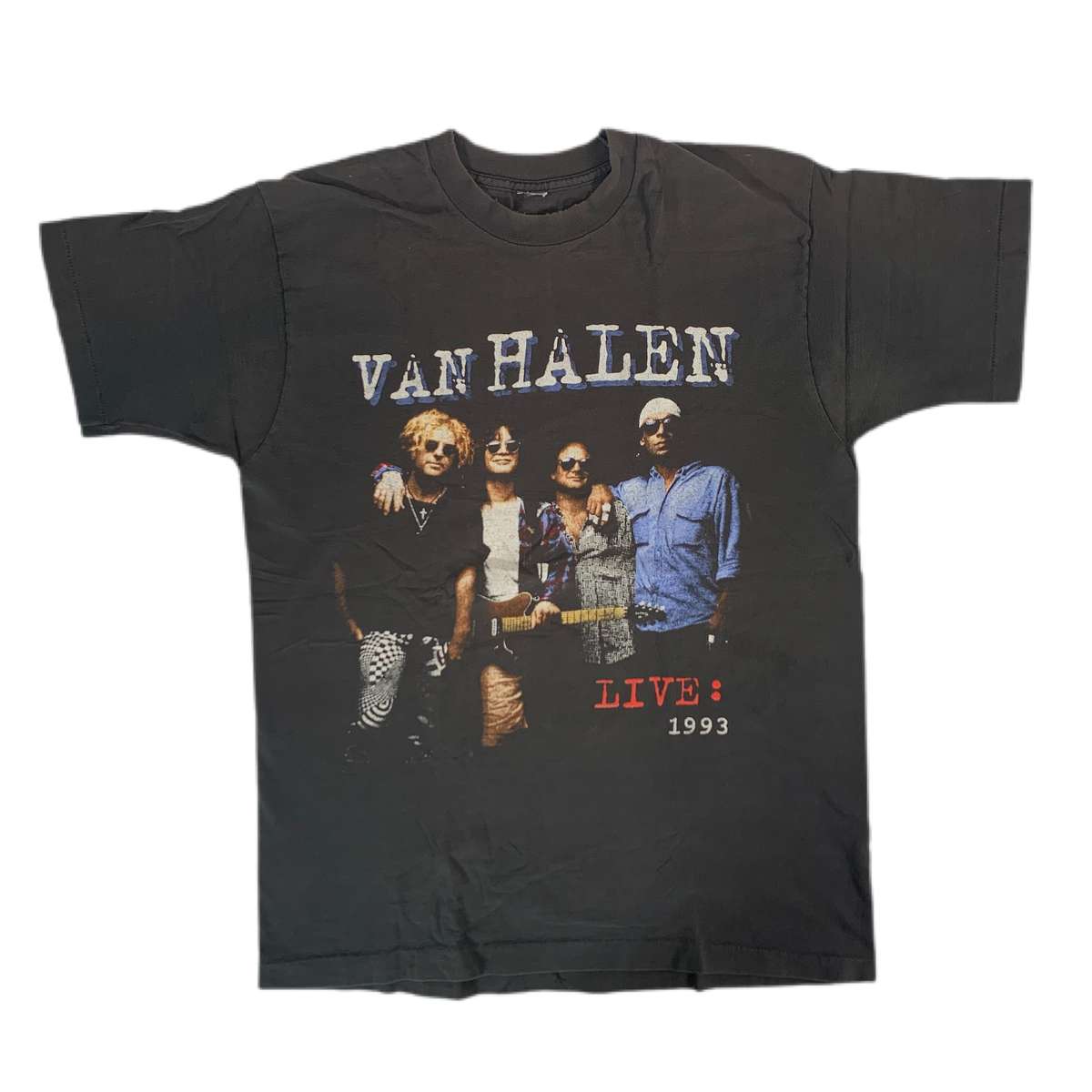 Vintage Van Halen &quot;Live&quot; T-Shirt