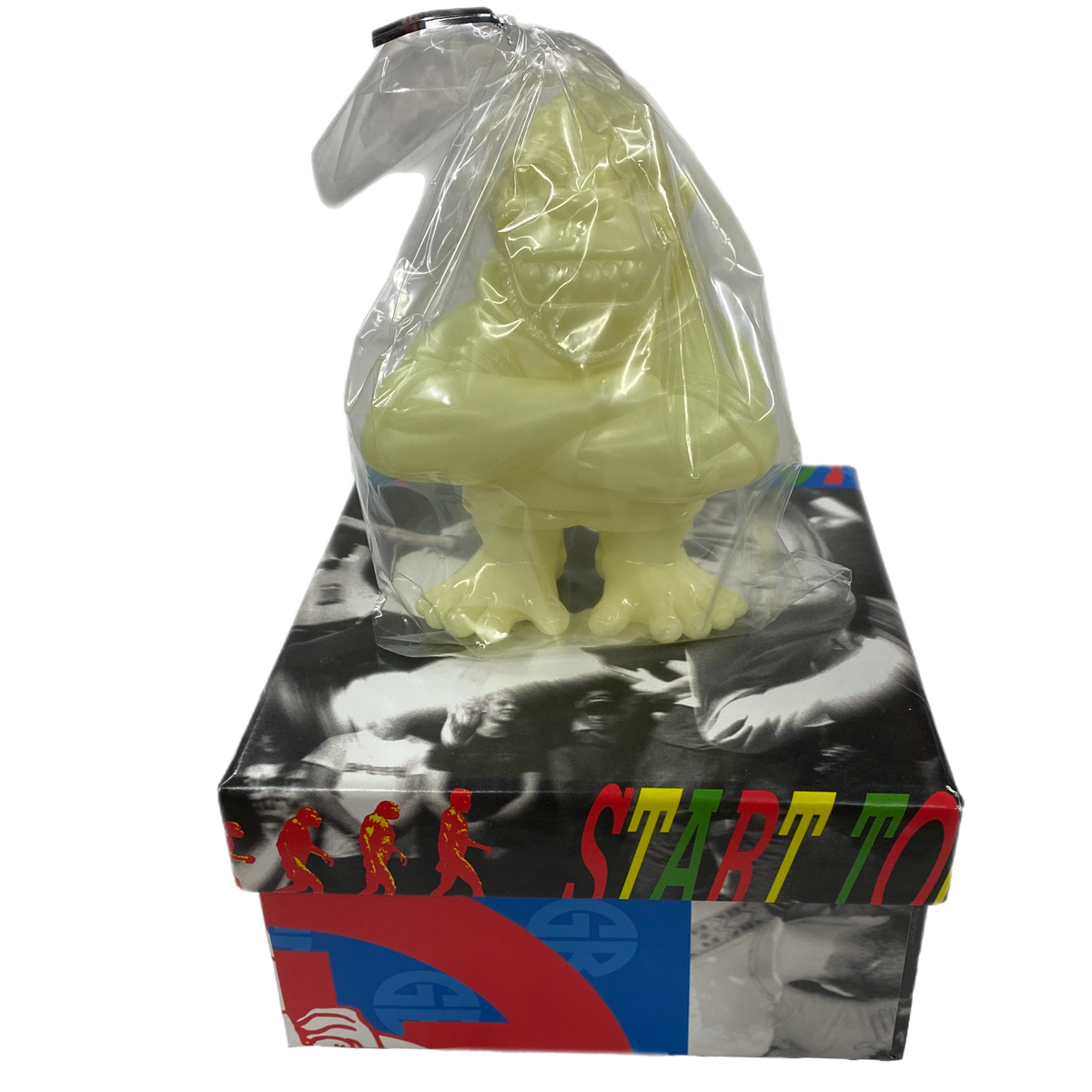 Gorilla Biscuits &quot;Glow In The Dark&quot; Start Today 25 Anniversary Super7 Toy