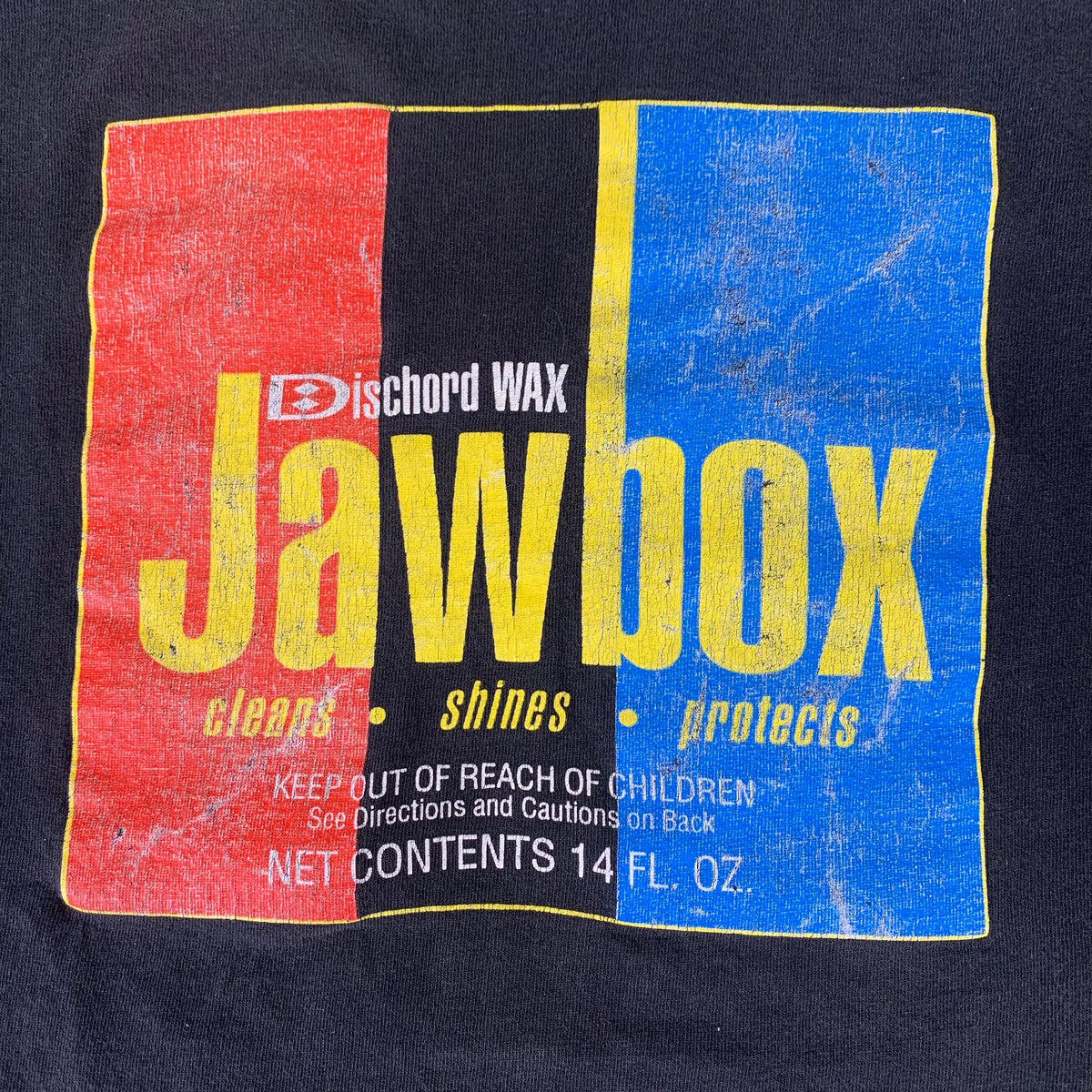 Vintage Jawbox &quot;Dischord Wax&quot; T-Shirt