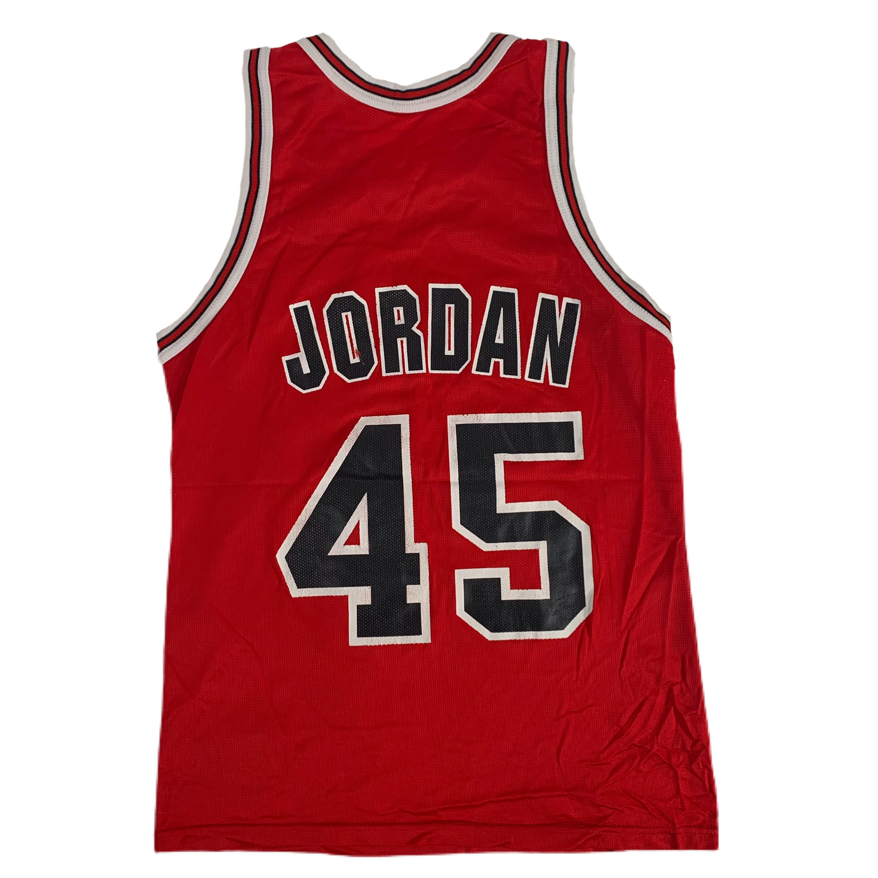 90s Chicago Bulls #45 Michael Jordan Jersey NBA t-shirt Large