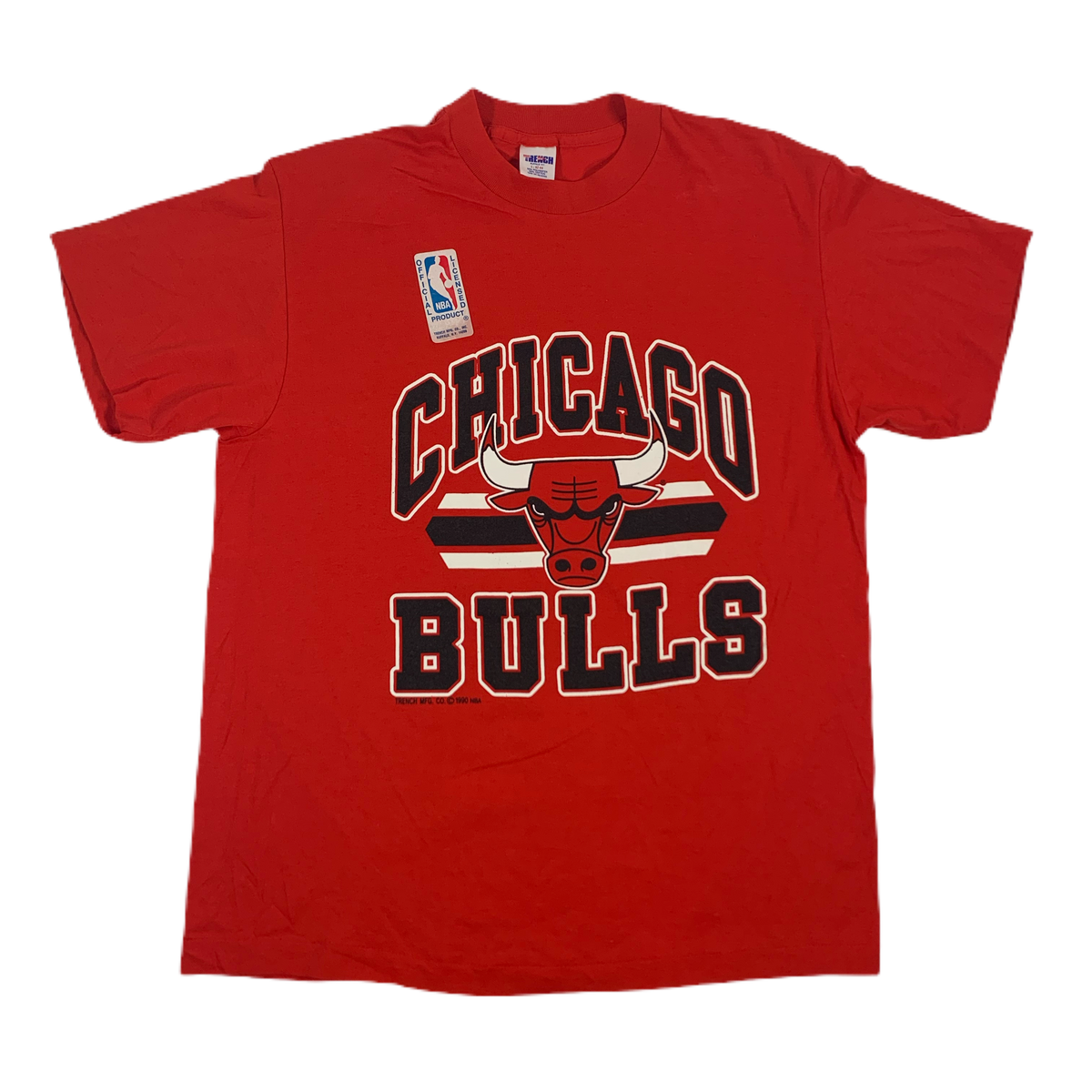 Vintage Chicago Bulls &quot;Trench&quot; T-Shirt - jointcustodydc