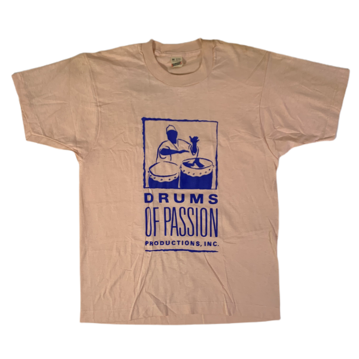 Vintage Olatunji &quot;Drums Of Passion Productions&quot; T-Shirt