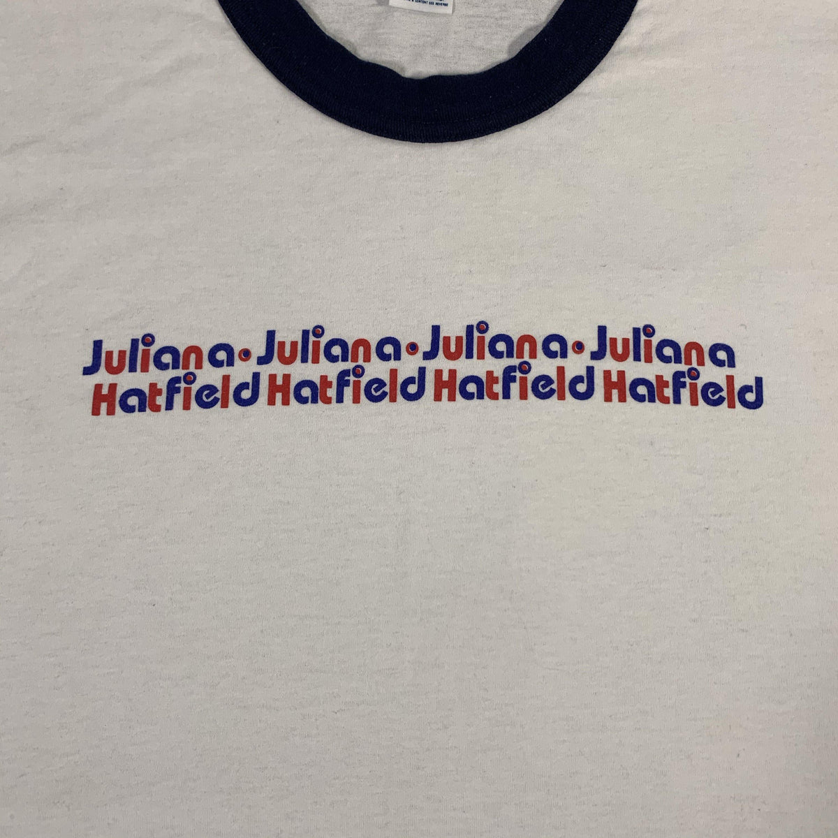 Vintage Juliana Hatfield “Multicolored” Ringer Shirt - jointcustodydc