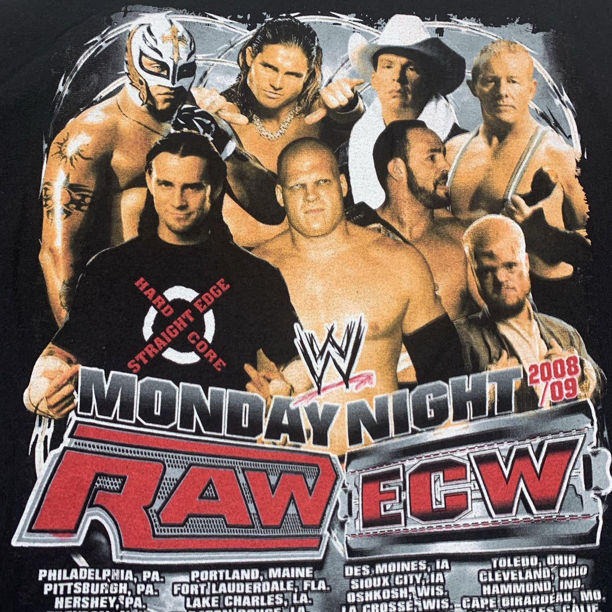 Vintage ECW / Raw &quot;2008&quot; T-Shirt - jointcustodydc