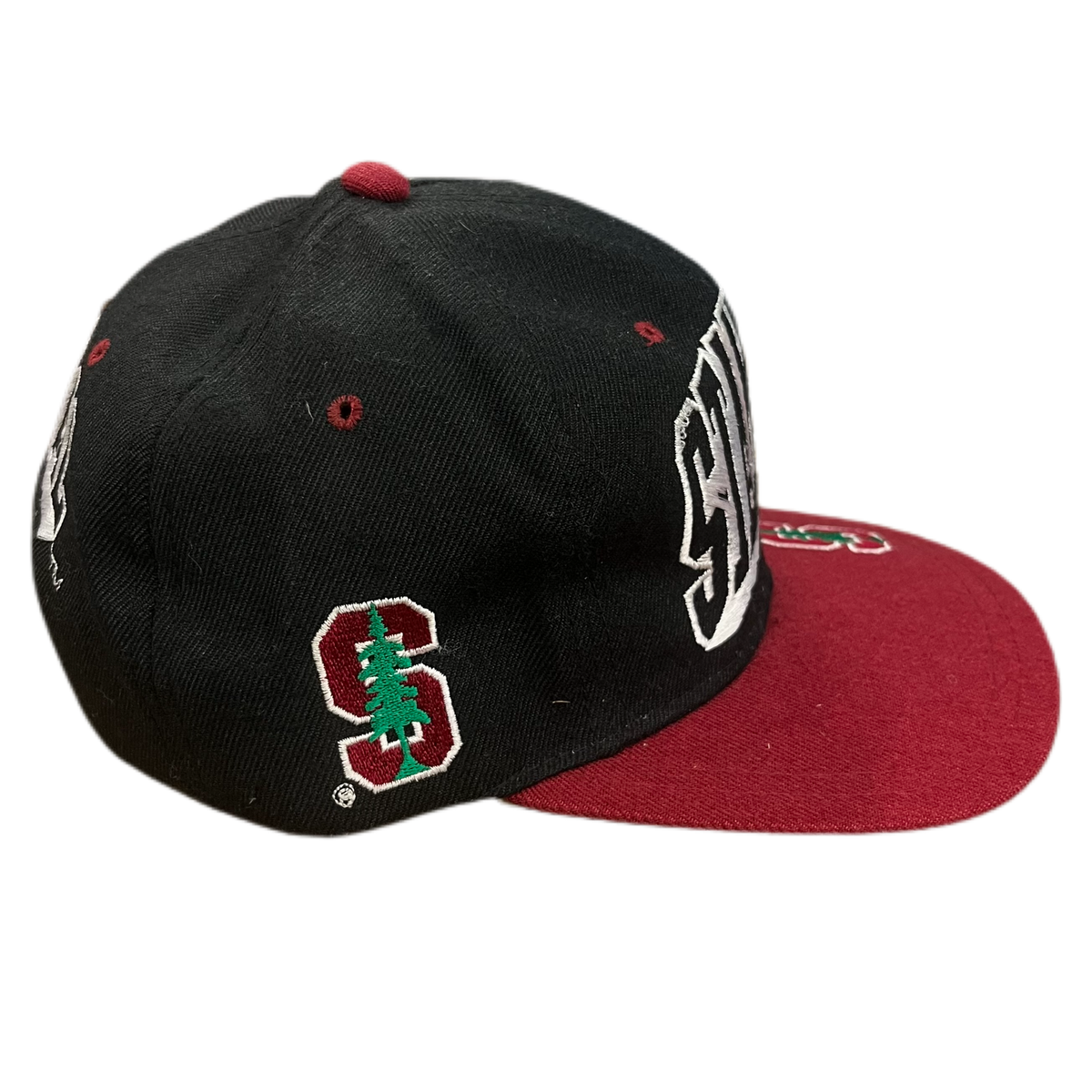 Vintage Stanford University &quot;Cardinal&quot; Snapback Hat