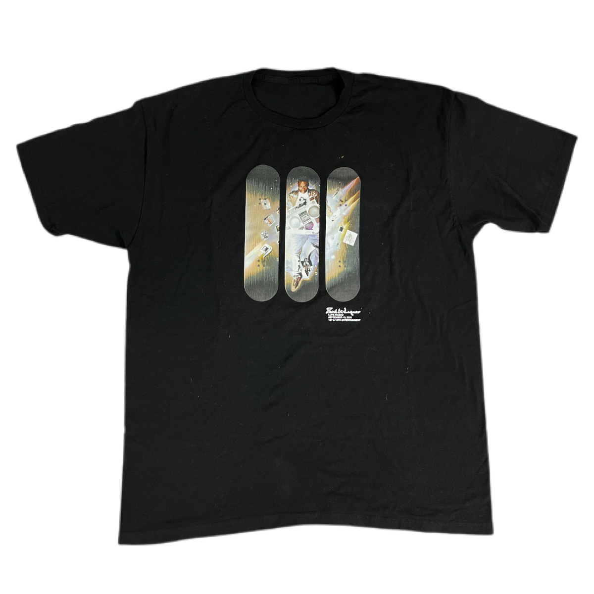 Vintage Lupe Fiasco &quot;Food &amp; Liquor&quot; Atlantic Records Promotional T-Shirt