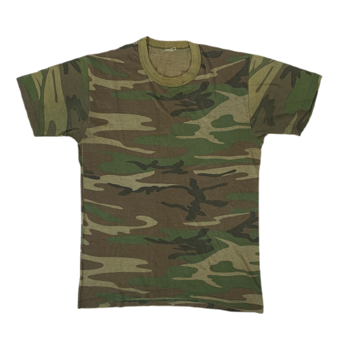 Vintage Traditional &quot;Army&quot; Camouflage T-Shirt