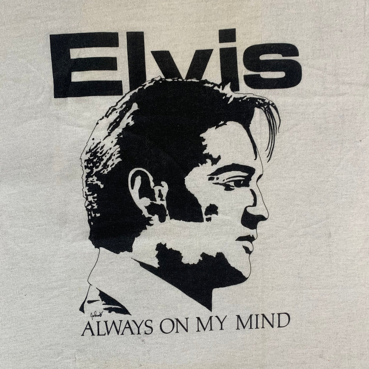 Vintage Elvis &quot;Always On My Mind&quot; T-Shirt