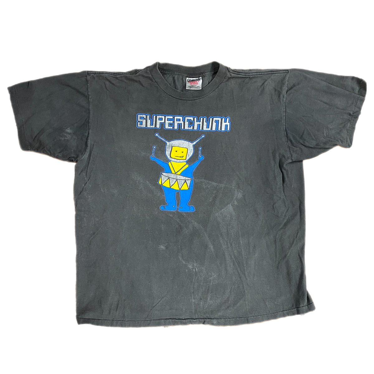 Vintage Superchunk &quot;Alien Drummer&quot; T-Shirt