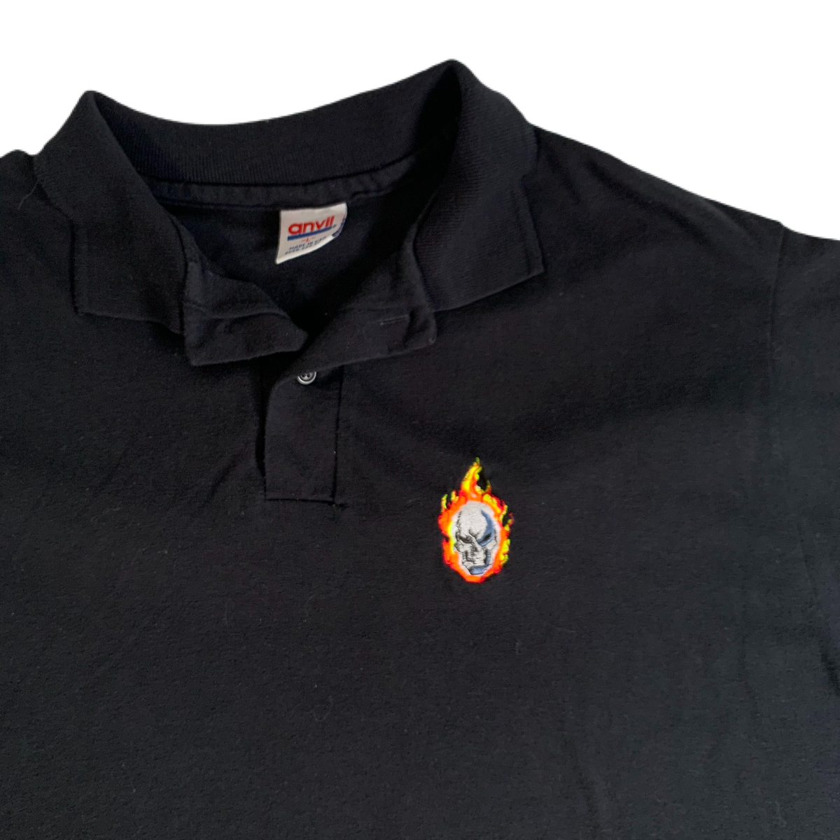 Vintage Ghost Rider &quot;Marvel&quot; Polo Shirt