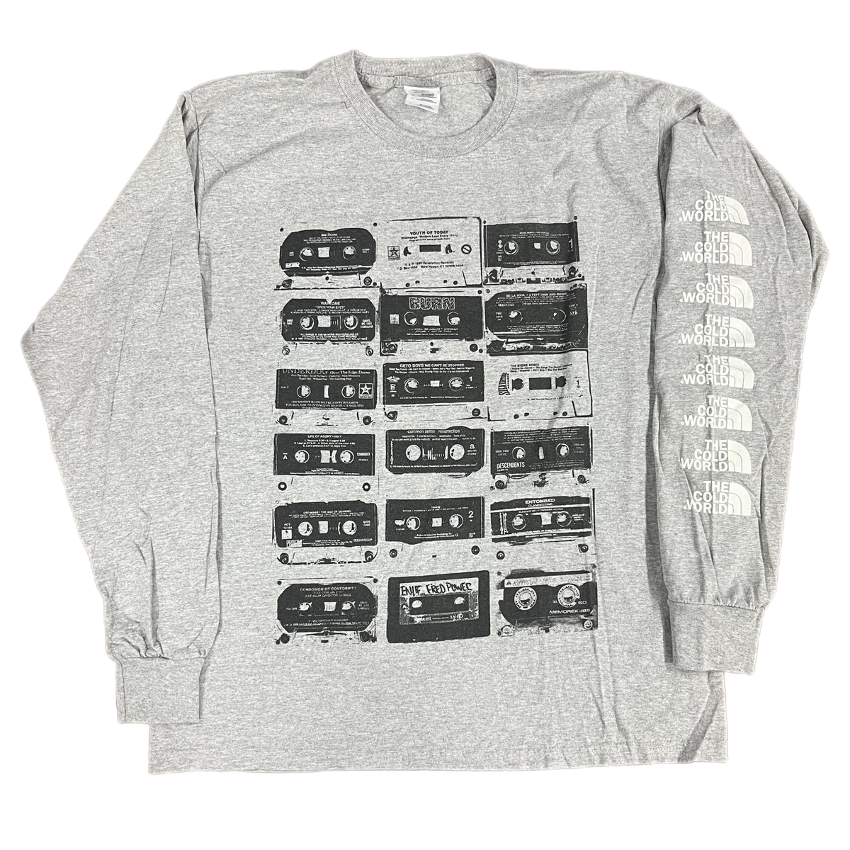 Cold World &quot;Tapes&quot; Lockin&#39; Out Long Sleeve Shirt