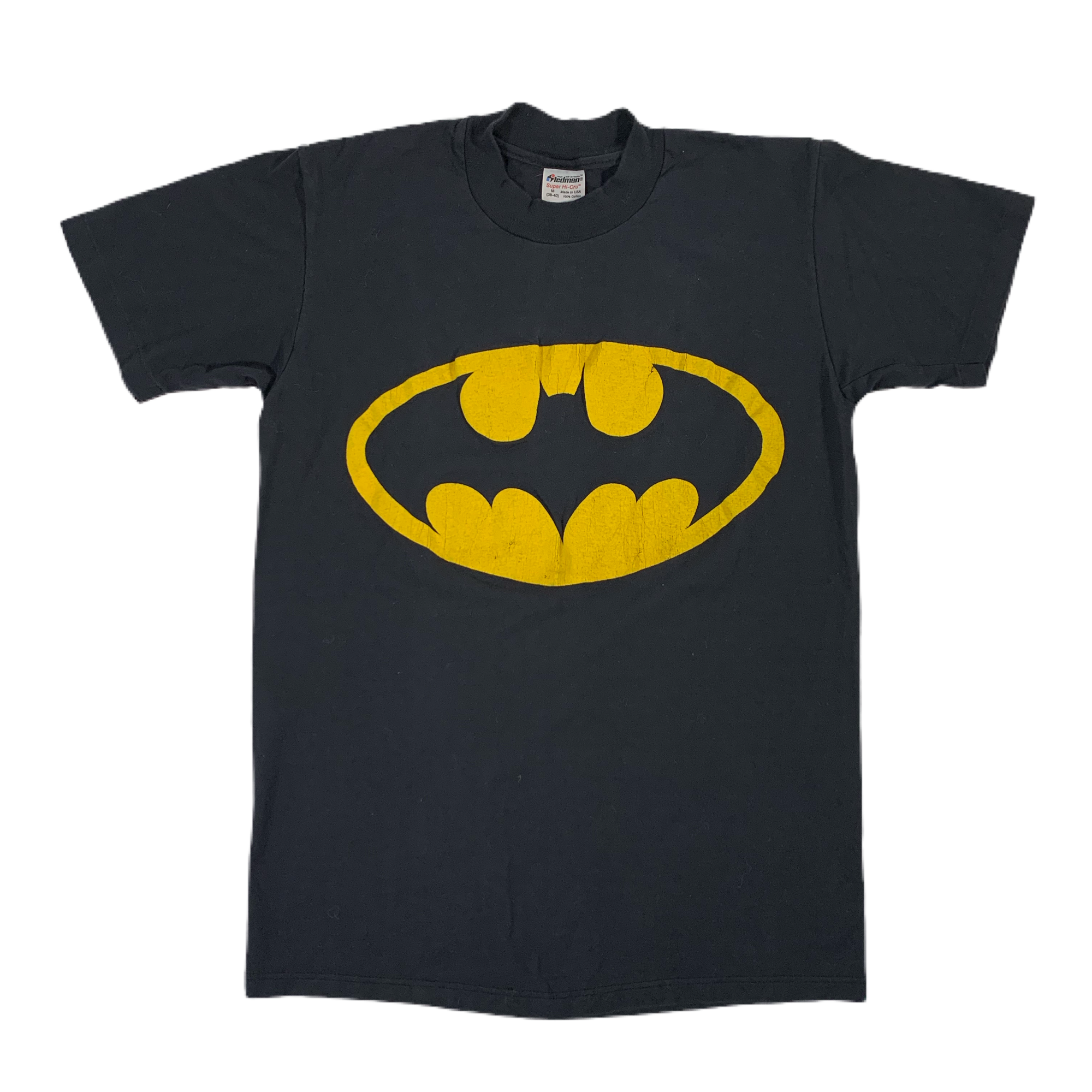 Vintage Batman "Puffy Ink Logo" T-Shirt - jointcustodydc